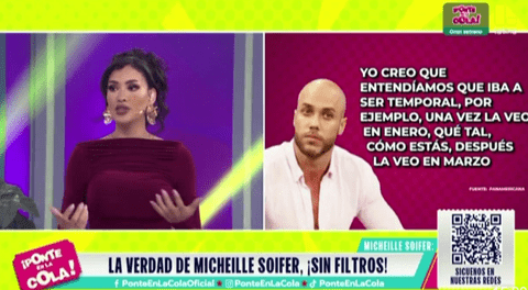 Michelle Soifer responde a Bruno Agostini por exponer supuesta infidelidad a Erick Sabater: “Me decepcioné de él”