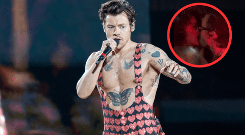 ¿Quién sería la joven a la que besó Harry Styles en el  festival Glastonbury 2025?