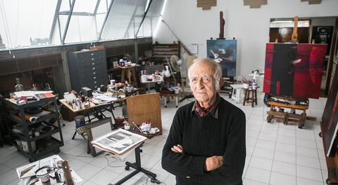 Fernando de Szyszlo de aniversario: tres exposiciones y una relectura de sus memorias