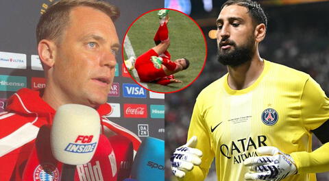 Neuer arremetió contra Donnarumma tras dura lesión en el tobillo a Musiala en el PSG vs Bayern Múnich: "Me acerqué y le dije..."