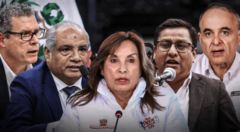 Cuatro ministros están afiliados a partidos políticos: Acción Popular, APP y Ciudadanos por el Perú tienen presencia en el Gobierno