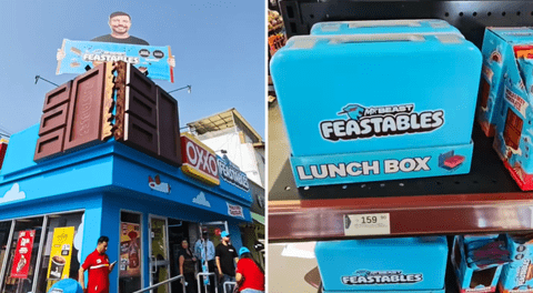Peruano visita tienda temática de MrBeast en Surco y queda en shock por lonchera de S/159: "Vendrá con premio"