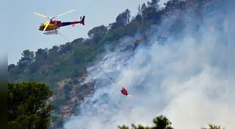 Incendio en Tarragona: fuego arrasa con 3.137 hectáreas y humo se extiende por Valencia y Murcia en España