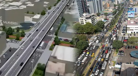 Av. Javier Prado tendrá 3 bypass valorizados en S/500 millones para descongestionar el tránsito en San Isidro y otros distritos clave