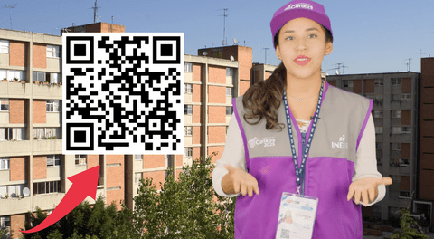 Censo Nacional 2025: si no te encuentran en tu vivienda INEI dejará código QR para que te censes por internet