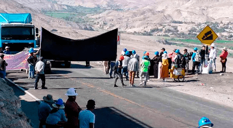 Arequipa: paro de mineros deja el primer fallecido tras enfrentamiento con la Policía