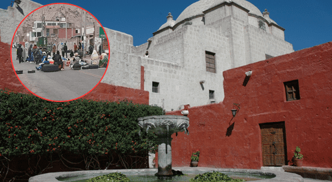 Arequipa pierde casi la mitad de sus turistas en Santa Catalina por bloqueos mineros en la Panamericana Sur