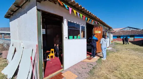 Cusco: niños con discapacidad reciben terapias en aulas hechas con material reciclado