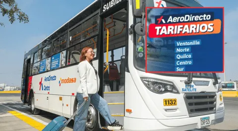 Aerodirecto 2025: este es el tarifario oficial de los buses que te llevan y traen del nuevo Aeropuerto Jorge Chávez, vía ATU