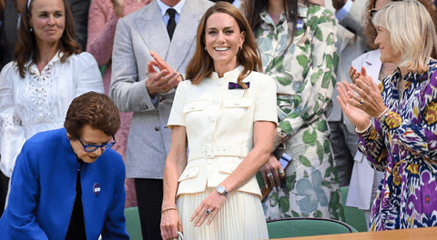 Kate Middleton regresa a Wimbledon tras su lucha contra el cáncer y emociona al público