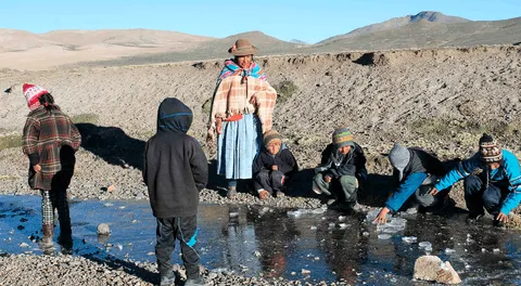 Frío mató a cuatro niños por neumonía y afecta a ancianos en zonas altas de Puno