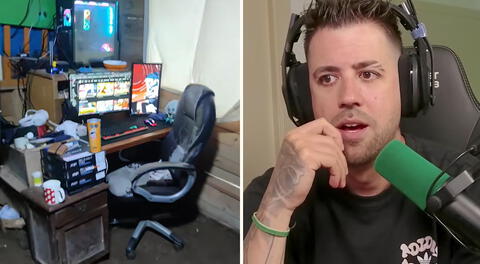AuronPlay queda fascinado con joven peruano que vive en un cerro y tiene su setup gamer: “Soy muy fan”