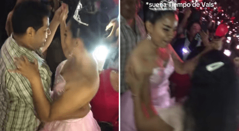 Joven se vistió de quinceañera en concierto de Chayanne para bailar 'Tiempo de vals' y se vuelve viral: "Ella sí puede decir que lo vivió"