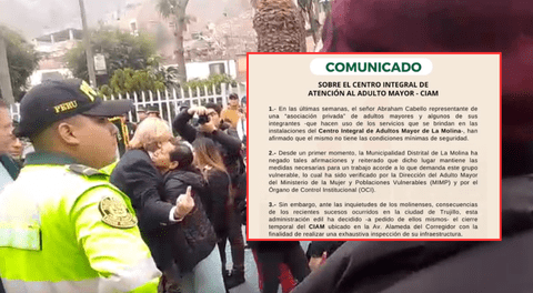 Alcalde de La Molina sacó el dedo medio a ciudadano que le reclamó por el cierre del Centro Integral de Atención al Adulto Mayor (CIAM)