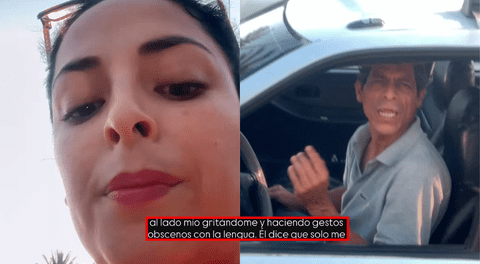 Andrea Luna enfrenta a taxista que lo acosó en plena calle de Miraflores: “Este sujeto me gritaba y hacía gestos obscenos”