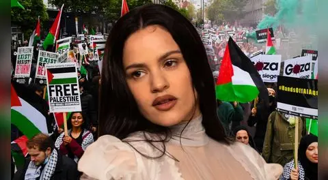 Rosalía responde a críticas de ''silencio cómplice'' sobre Gaza, pero evita mencionar a Israel: ''Libertad de Palestina''