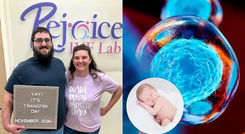 Nace bebé de embrión que fue congelado hace 31 años en EEUU y rompe récord mundial en el uso de la fecundación in vitro