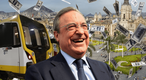 Florentino Pérez, presidente del Real Madrid y de ACS, embarga US$315 millones a Perú por disputa del Metro de Lima
