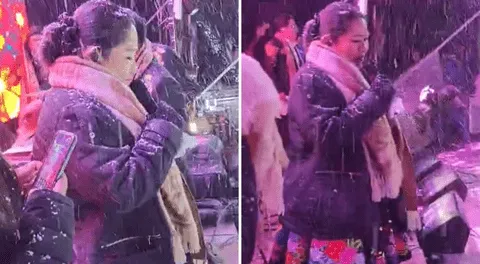 Sonia Morales sorprende al realizar concierto bajo granizada en Puno y redes dicen: "Eso sí es profesionalismo"