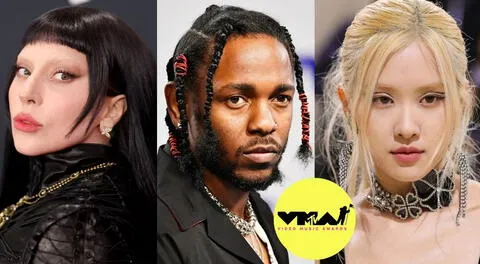 MTV Video Music Awards 2025: lista completa de nominados que lideran Lady Gaga, Rosé y Kendrick Lamar