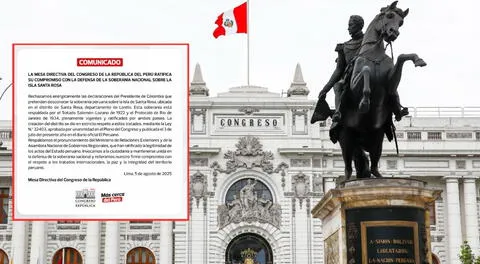 Mesa Directiva del Congreso rechaza declaraciones de Gustavo Petro: Santa Rosa es soberanía peruana