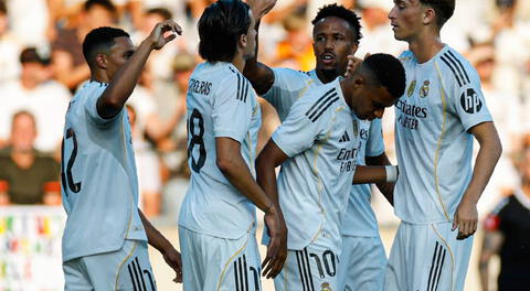 Real Madrid goleó y quedó listo para el debut en LaLiga: derrotó 4-0 a Tirol en amistoso con doblete de Kylian Mbappé