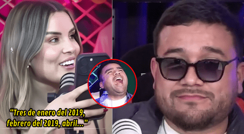 Fiorella Retiz expone a 'Urraco' al mostrar los insistentes mensajes que le enviaba desde 2018: "No sabía de su existencia"