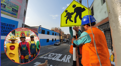 Surquillo refuerza seguridad vial en colegios con apoyo del MTC y Touring