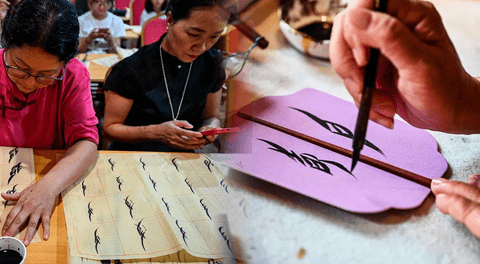 Jóvenes en China rescatan del olvido el nüshu, la escritura secreta que solo mujeres podían usar