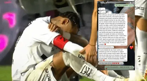 Neymar comparte emotivo mensaje que le envió su hijo tras sufrir la peor goleada de su carrera: "Siempre estaré a tu lado"