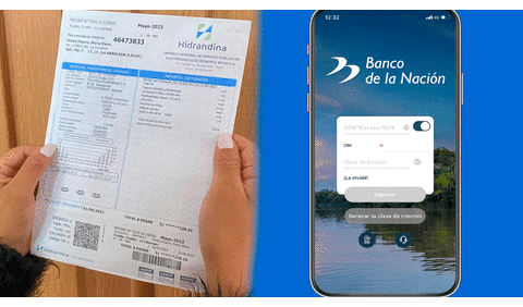 Banco de la Nación permite pagar luz, agua y teléfono a trabajadores y pensionistas públicos desde su app: paso a paso