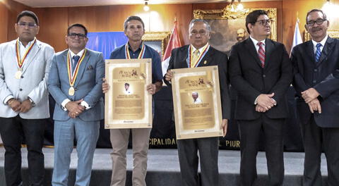 Aniversario 493 de Piura: reconocen a ciudadanos ilustres