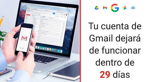 Tu cuenta de Gmail dejará de funcionar: ¿qué hacer si recibiste este mensaje al abrir tu correo?