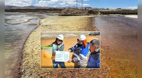 Un río turbio y otro transparente revelan la crisis ambiental en la cuenca del Tambo