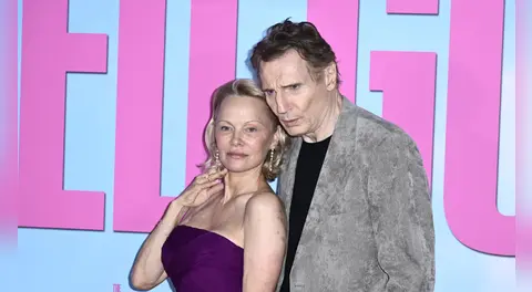 Pamela Anderson y Liam Neeson no serían novios: todo habría sido parte de la promoción de su película, según TMZ