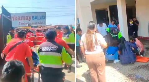 Más de 50 escolares se desmayan en pleno desfile escolar por la golpe de calor durante Aniversario de Cañete