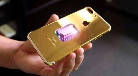 El iPhone más caro del mundo está hecho de oro, tiene un diamante rosa y vale US$ 48 millones