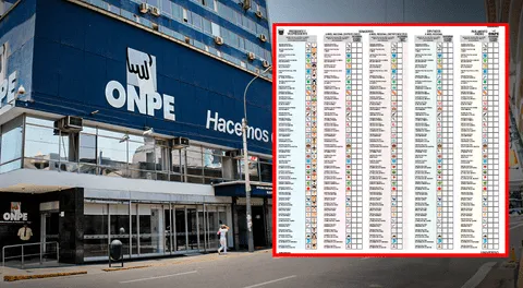 Cédula de votación para elecciones 2026 será una de las más grandes de la historia del Perú: así lucirá de tamaño