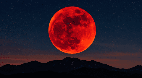La luna de Sangre apareció este domingo: ¿Se pudo ver el eclipse lunar en Perú?