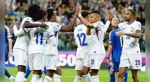 Francia derrotó  2-0 Ucrania  por Eliminatorias Copa del Mundo con un golazo de Kylian Mbappé