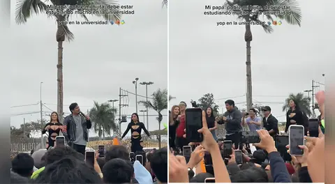 Estudiante queda asombrada por concierto Erick Elera en la bienvenida de cachimbos de su universidad: ''Por algo es la leyenda''