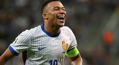 Kylian Mbappé anotó y se acerca al récord de Thierry Henry, máximo goleador de Francia