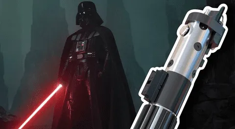 Subastan sable de luz de Darth Vader en más de 3 millones de dólares: es pieza única de Star Wars