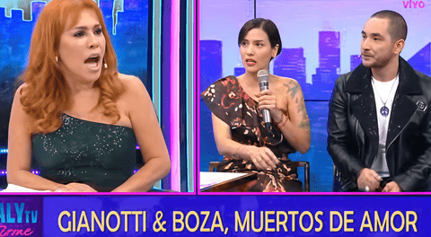 Christopher Gianotti le recuerda a Magaly Medina cuando la coqueteaba y Úrsula Boza reacciona en vivo: "Te tiraba maicito"