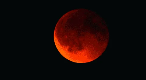 Así se vio la Luna de Sangre en el eclipse lunar que tiñó de rojo la luna llena en varias partes del mundo