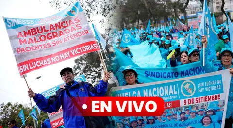 Paro indefinido de enfermeras EN VIVO: Más de 60.000 trabajadores de EsSalud inician huelga nacional
