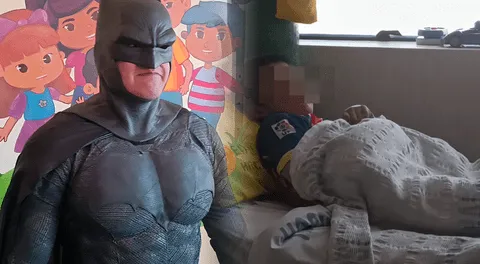 Cusco: médico caracterizado de Batman lidera cruzada por adolescente que necesita atención en Lima