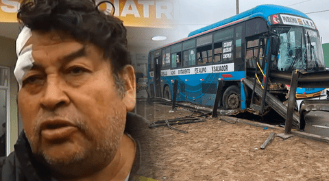 Pasajero que viajaba en bus Los Celestes relata cómo se salvó de morir tras el fatal choque en Vía de Evitamiento: "Me agaché"