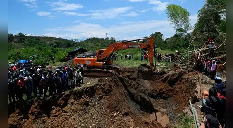 Colombia: siete mineros quedan atrapados en socavón mientras extraían oro de manera ilegal