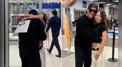 Pancho Rodríguez se quiebra por emotivo reencuentro con su hija que llegó a Perú: "Mi reina hermosa"
